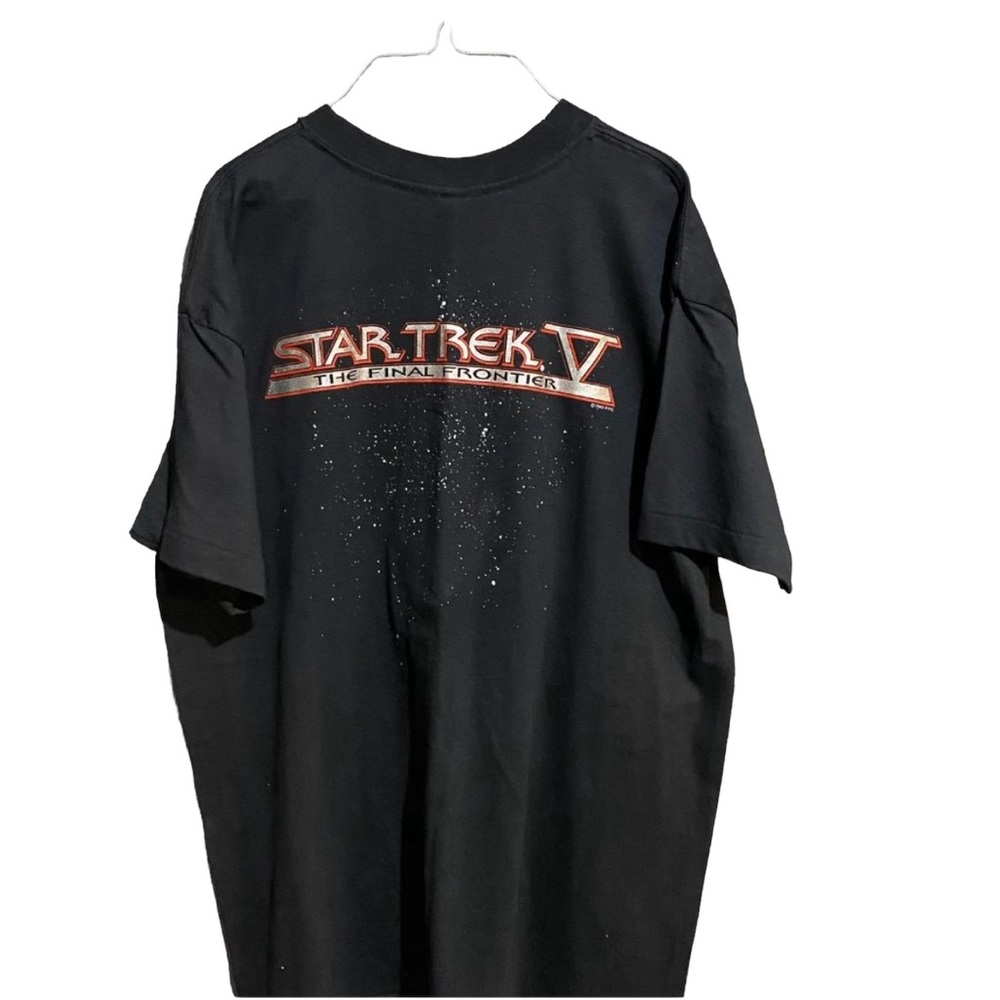 Sold -1989 Vintage Star Trek V The Final Frontier Shirt - Picture 2 of 8